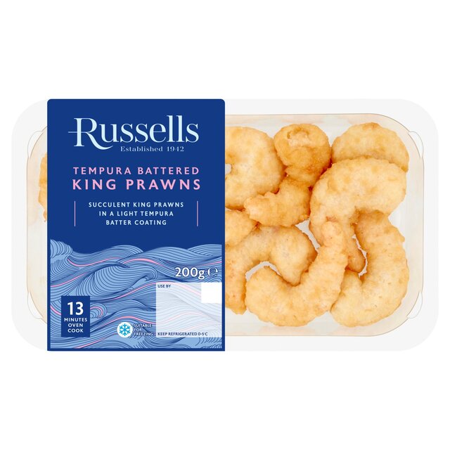Russells Tempura King Prawns