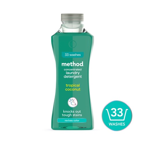 Method Concentrated Laundry Liquid Tropical Coconut
