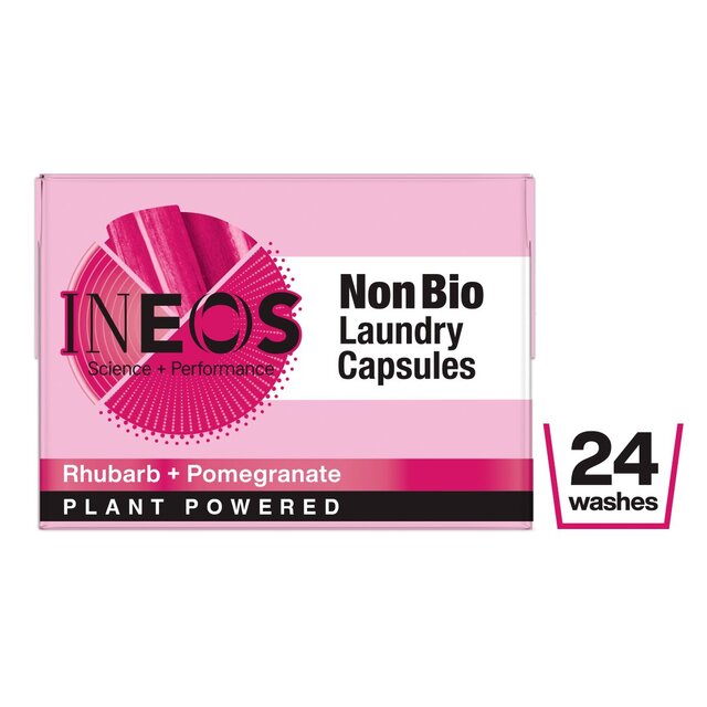 INEOS Non Bio Laundry Capsules Rhubarb + Pomegranate