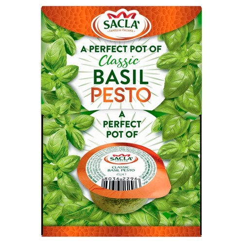Sacla' Basil Pesto Pot