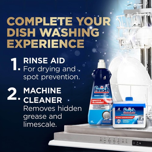 Finish Ultimate Plus Infinity Shine Dishwasher Tablets Fresh thumbnail 3