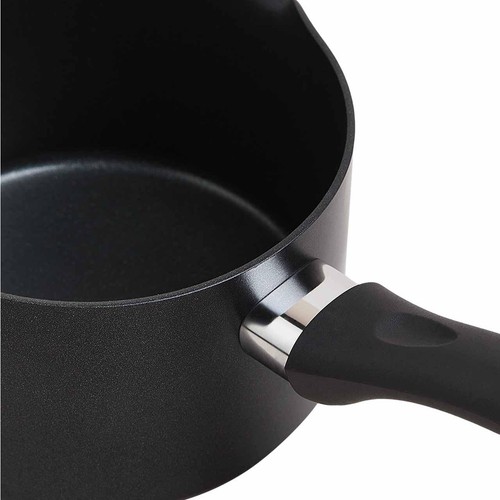 M&S Black Aluminium Non Stick Pan Set, Black thumbnail 3