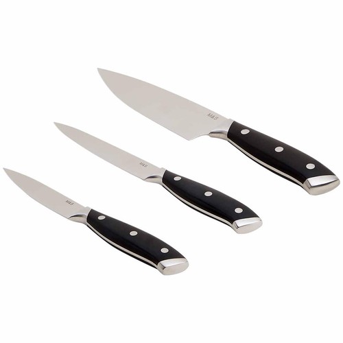 M&S Triple Rivet Knives, Silver Mix thumbnail 2
