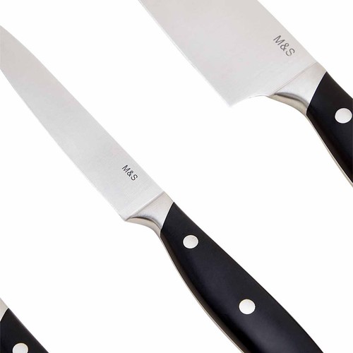 M&S Triple Rivet Knives, Silver Mix thumbnail 3
