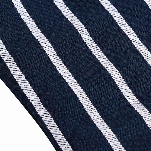 M&S Butchers Stripe Oven Glove, Navy thumbnail 2