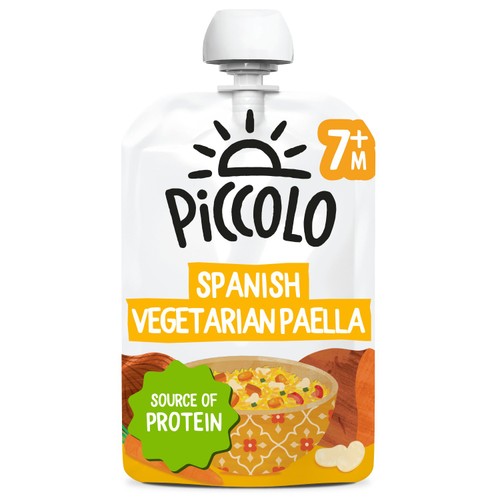Piccolo Organic Spanish Vegetarian Paella