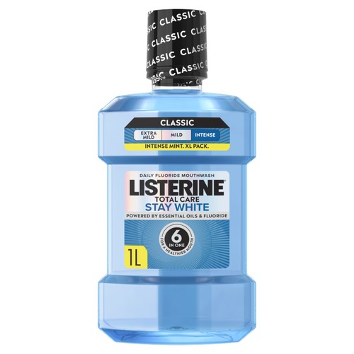 Listerine Total Care Stay White 10-in-1 Benefit Arctic Mint Mouthwash