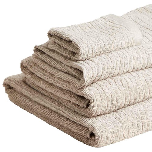 M&S Cotton Quick Dry, Face Towels, Stone thumbnail 3