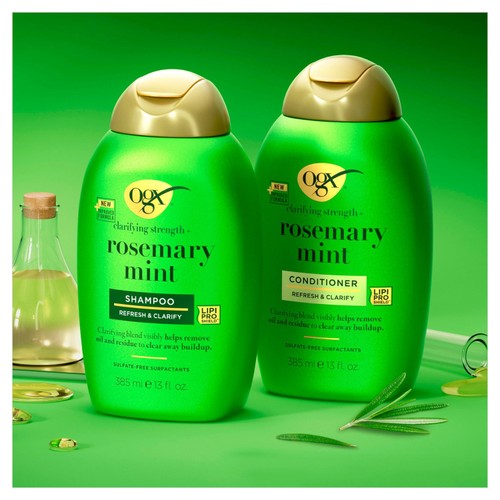 OGX Refreshing Scalp + Rosemary Mint Shampoo thumbnail 6