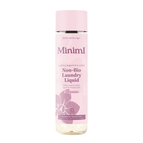 Miniml Laundry Liquid- Pink Dragonfruit & Orchid Bottle