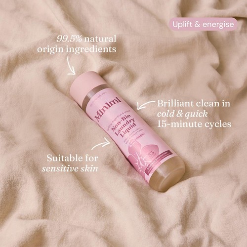 Miniml Laundry Liquid- Pink Dragonfruit & Orchid Bottle thumbnail 3