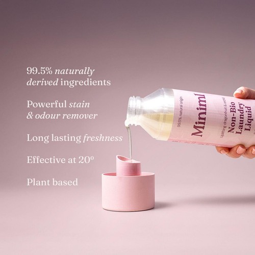 Miniml Laundry Liquid- Pink Dragonfruit & Orchid Refill thumbnail 4