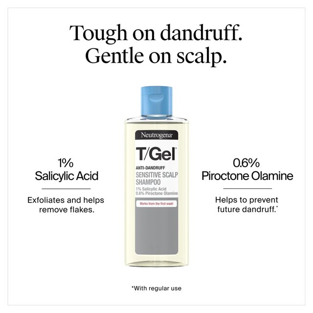 Neutrogena T-Gel Anti-Dandruff Sensitive Scalp Shampoo thumbnail 5