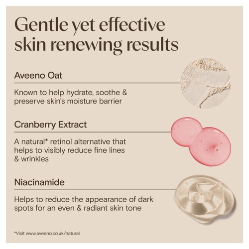 Aveeno Age Renewal Anti-Age Face Cream for Sensitive Skin thumbnail 4