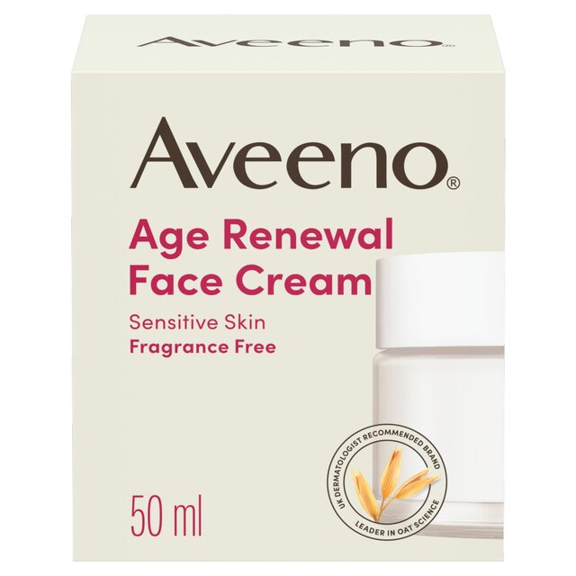 Aveeno Age Renewal Anti-Age Face Cream for Sensitive Skin