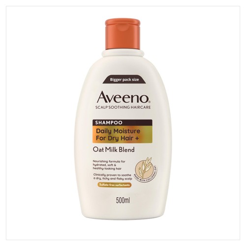 Aveeno Scalp Soothing Daily Moisture Oat Milk Shampoo for Dry Hair