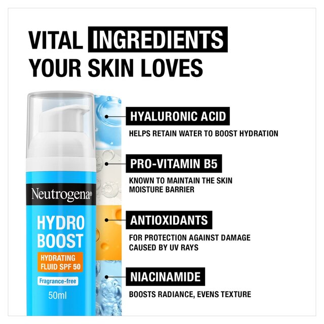 Neutrogena Hydro Boost Hydrating Fluid SPF50 thumbnail 6