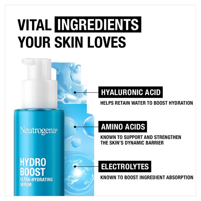 Neutrogena Hydro Boost Ultra-Hydrating Serum with Hyaluronic Acid thumbnail 7