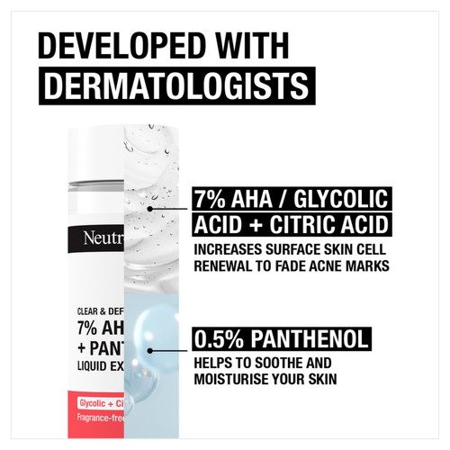 Neutrogena Clear & Defend + Liquid Exfoliant with 7% AHA + Panthenol thumbnail 3