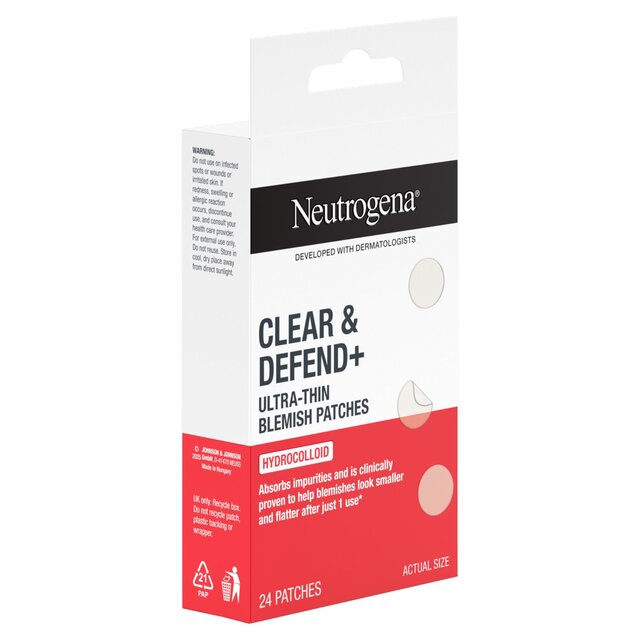 Neutrogena Clear & Defend+ Ultra-Thin Blemish Patches