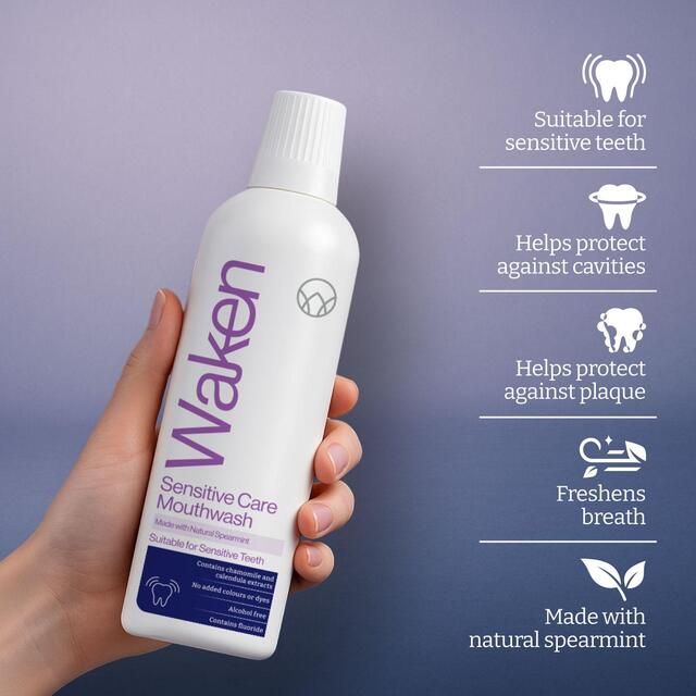 Waken Sensitive Care Mouthwash thumbnail 2