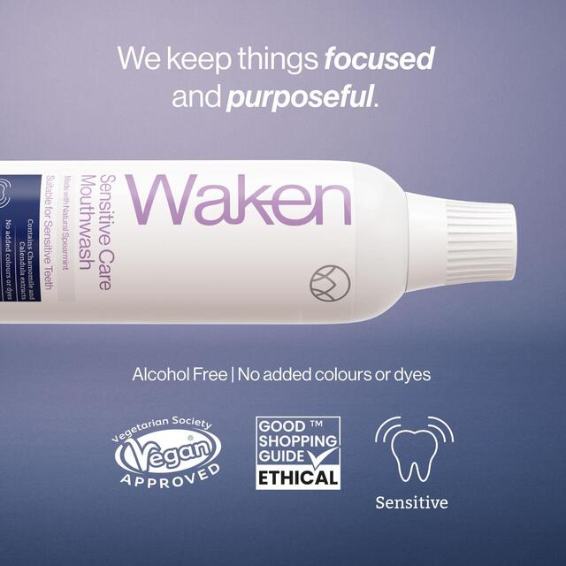 Waken Sensitive Care Mouthwash thumbnail 3