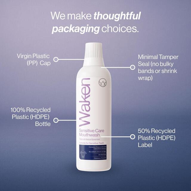 Waken Sensitive Care Mouthwash thumbnail 4