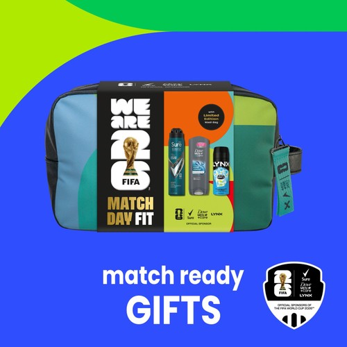 FIFA Inspired The Kit Bag Washbag for Him Gift Set thumbnail 4