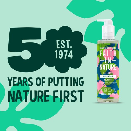 Faith In Nature Wild Rose Hand Wash thumbnail 3
