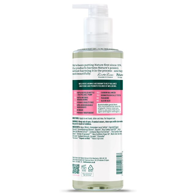 Faith In Nature Wild Rose Hand Wash thumbnail 2