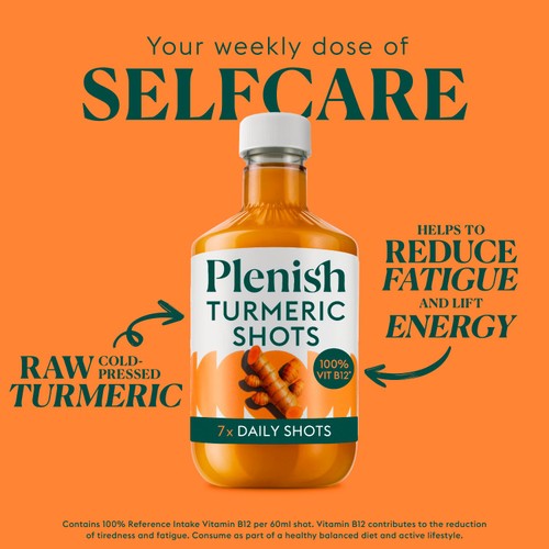 Plenish Turmeric Dosing Bottle 7x Shots thumbnail 3