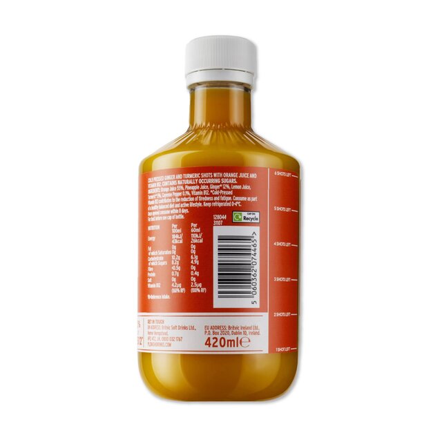 Plenish Turmeric Dosing Bottle 7x Shots