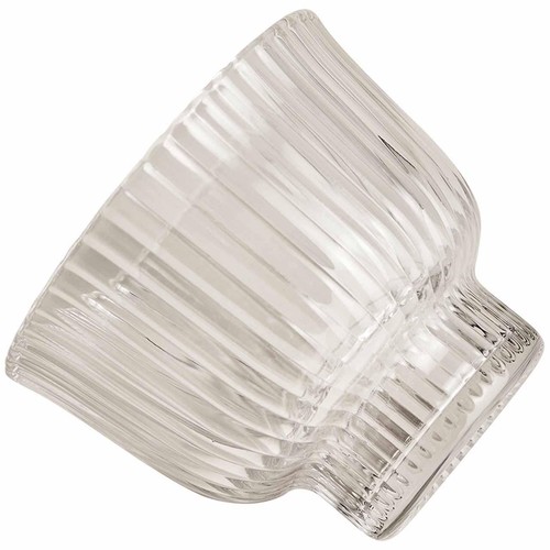 M&S Ribbed Glass Dessert Bowl thumbnail 4