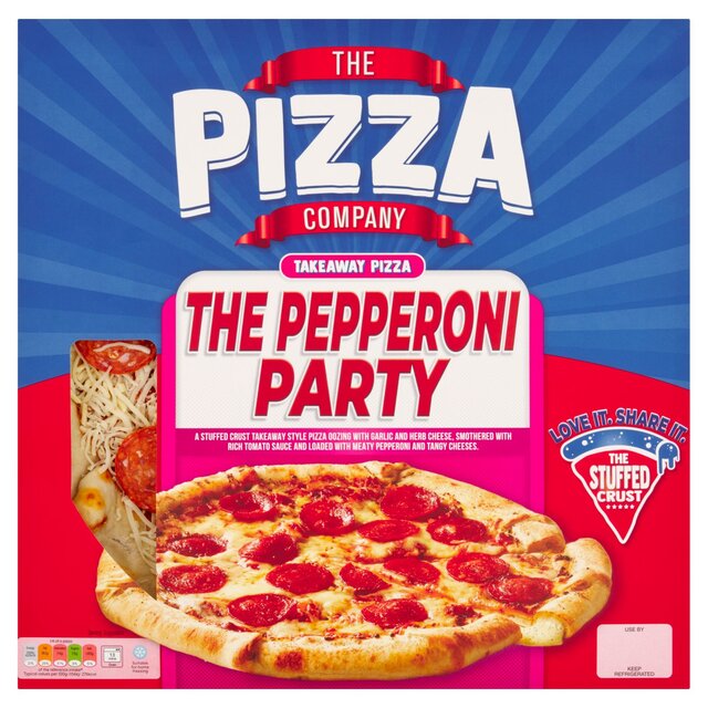 The Pizza Company Pepperoni Party Stuffed Crust