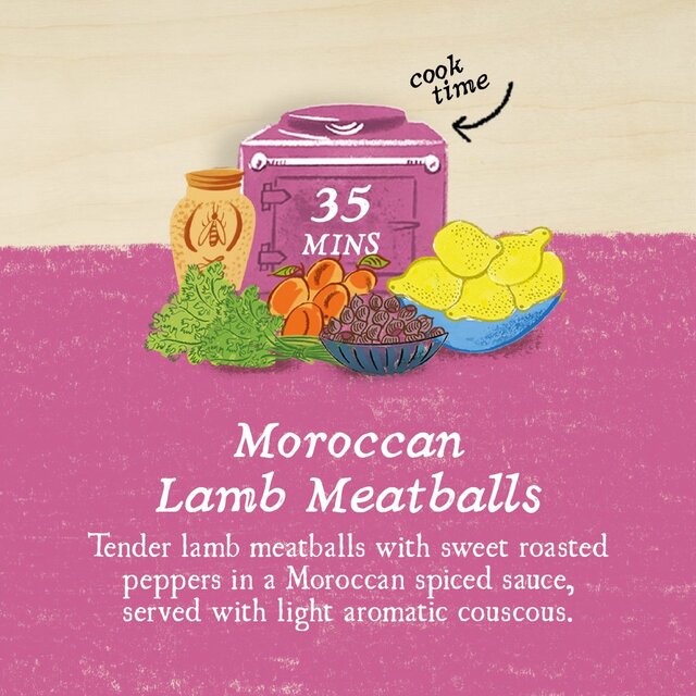 Charlie Bigham's Moroccan Lamb Meatballs & Cous Cous thumbnail 3