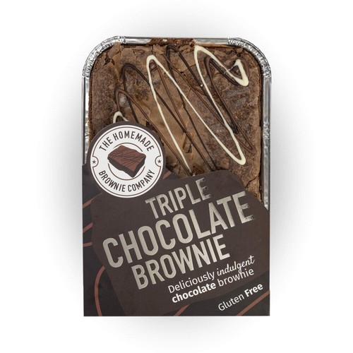 Homemade Brownie Co.  GF Triple Chocolate Brownie Traybake thumbnail 2