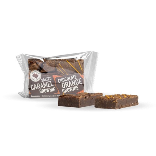 Homemade Brownie Co. GF  Salted Caramel & Chocolate Orange Brownie Twin thumbnail 3