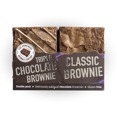 Homemade Brownie Co. GF Triple Chocolate & Classic Brownie Twin thumbnail 2