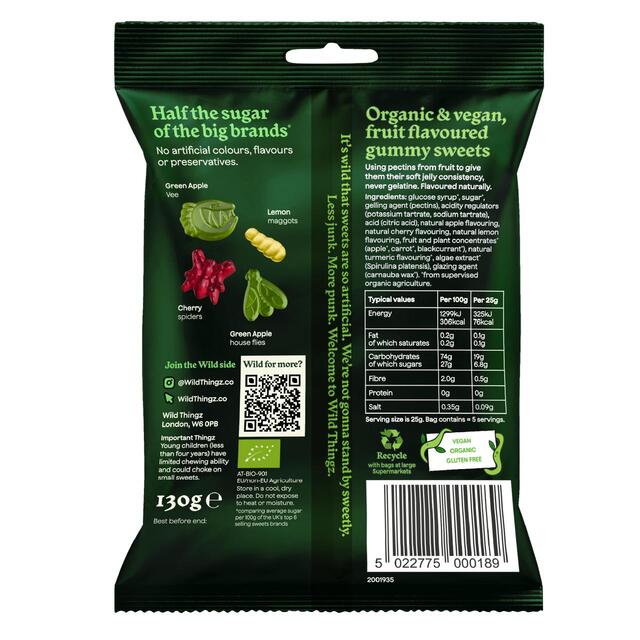 Wild Thingz Organic Sweets Zesty Pests thumbnail 2