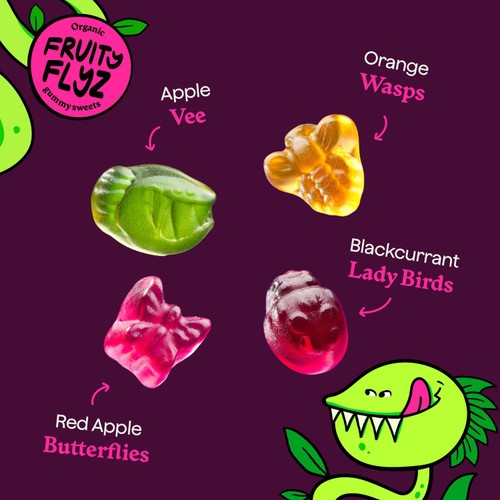 Wild Thingz Organic Sweets Fruity Flyers thumbnail 2