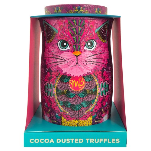 Monty Bojangles Persian Pink Tin Choccy Scoffy Truffles