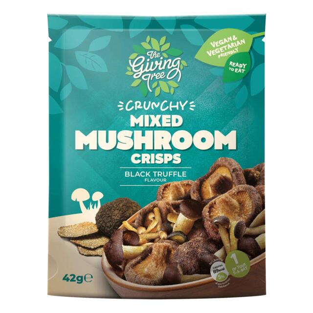 Giving Tree Vacuum Fried Mixed Mushrooms Black Truffle