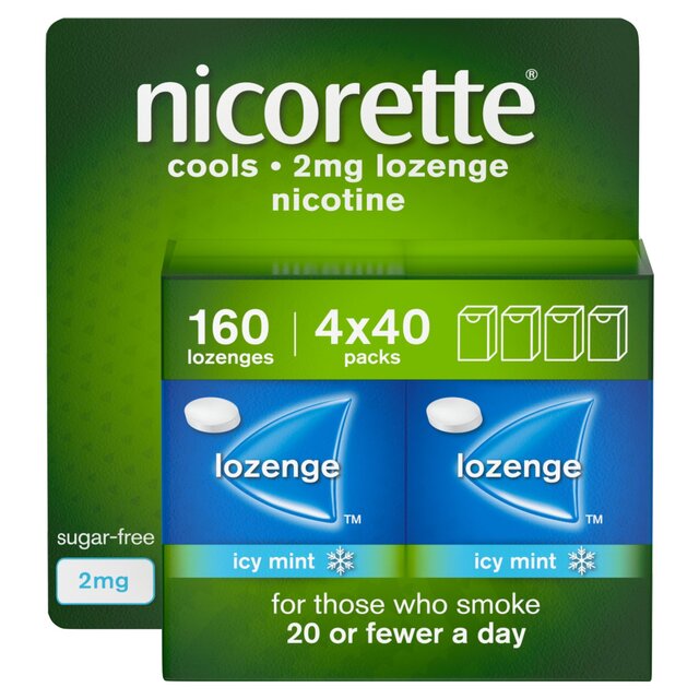 Nicorette 2mg Icy Mint Nicotine Lozenges