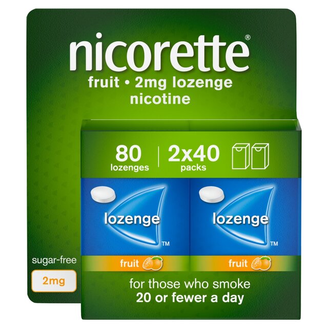 Nicorette Fruit 2mg Nicorette Lozenge