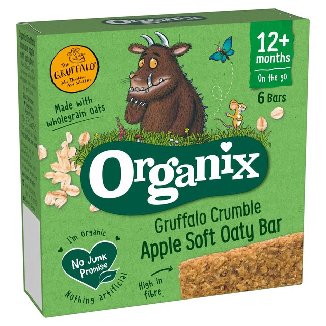 Organix Gruffalo Crumble Apple Soft Oaty Bars thumbnail 2