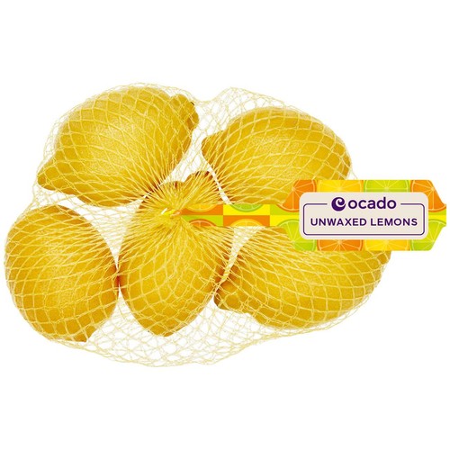 Ocado Unwaxed Lemons