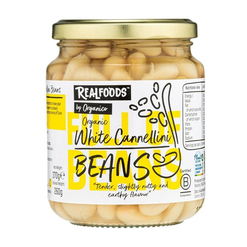 Realfoods by Organico Cannellini Beans in Water