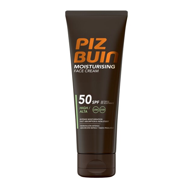 Piz Buin Moisturising Face Cream SPF50