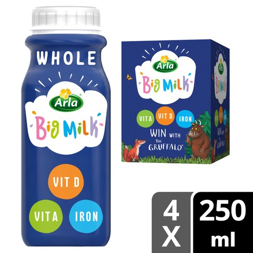 Arla Big Milk Fresh Whole Milk Vitamin Enriched for Kids