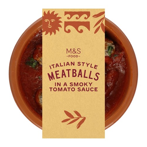 M&S Italian Style Meatballs Serves 2